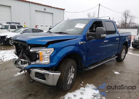 2018 Ford F-150 Xlt из США, поврежденный, VIN 1FTEW1E53JFD10625